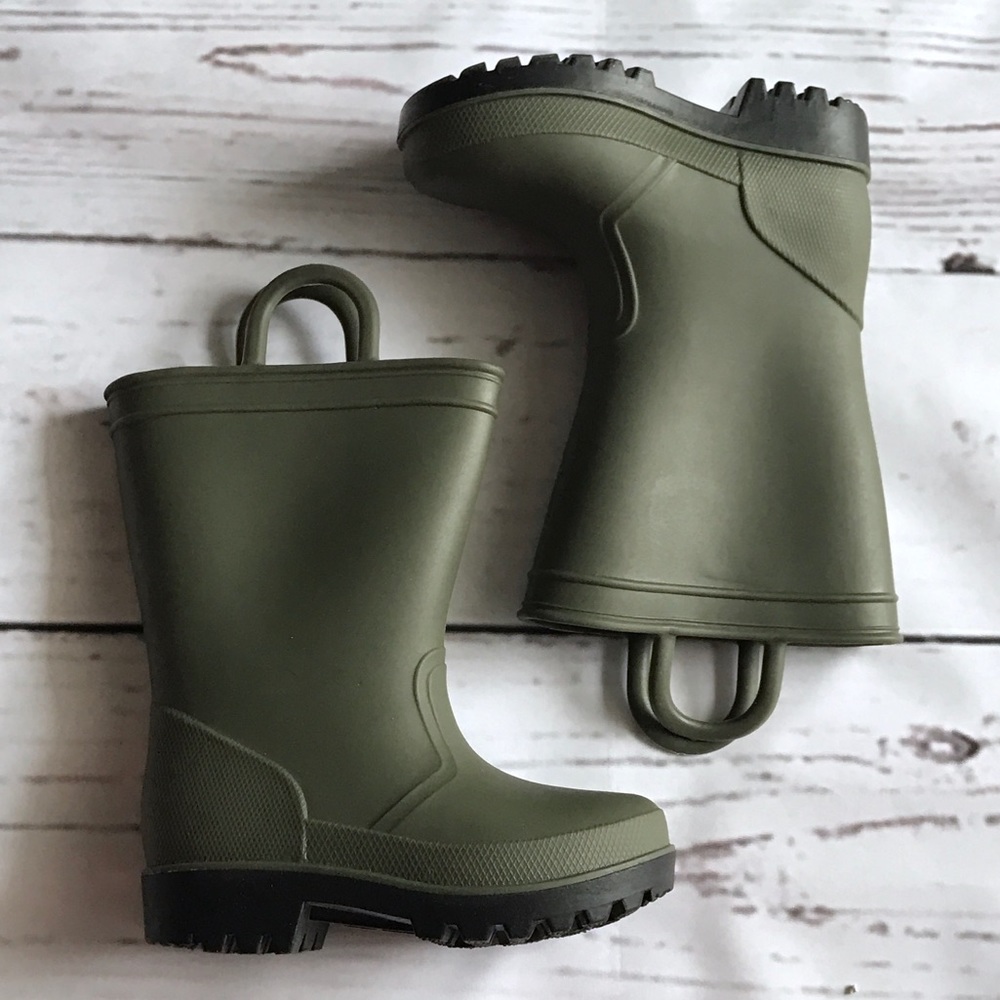 HOST PICK❗️Capelli Olive Green Rain Boots